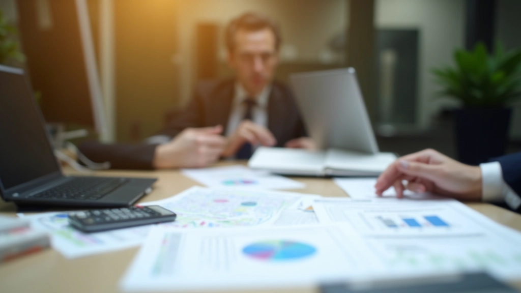 Schreibtisch mit EU-Dokumenten, Karten der Landwirtschaftszonen und Statistiken zu Agrarsubventionen und Finanzplanung